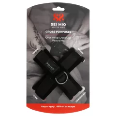 Sei Mio - Black Crossed Handcuffs