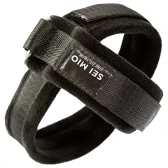 Sei Mio - Black Crossed Handcuffs