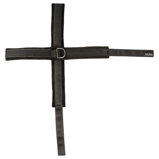 Sei Mio - Black Crossed Handcuffs