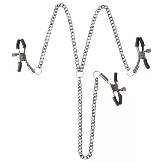 Sei Mio - Black Nipple and Intimate Pleasure Clamps