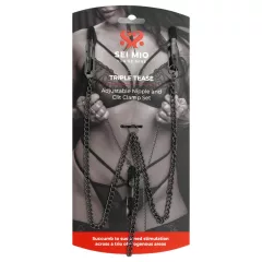 Sei Mio - Black Nipple and Intimate Pleasure Clamps