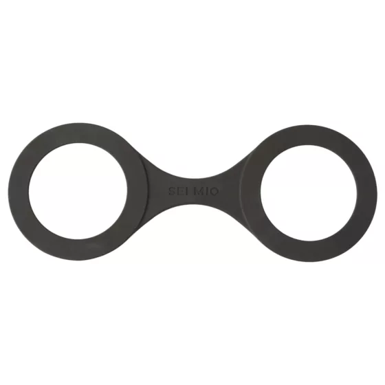 Sei Mio - Silicone Cuffs - Large (Black)