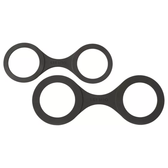 Sei Mio - Silicone Cuffs - M (Black)