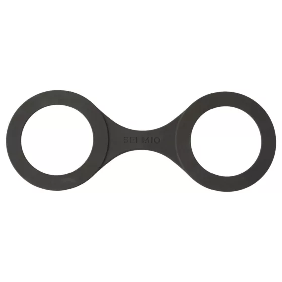 Sei Mio - Silicone Cuffs - M (Black)