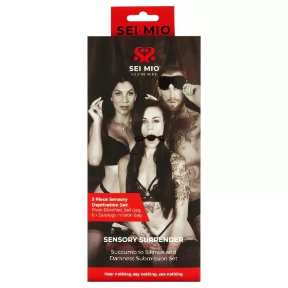 Sei Mio - Advanced BDSM Kit (Black)