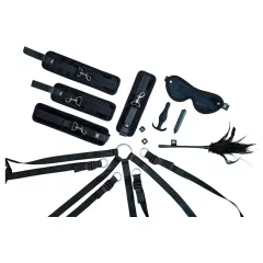 Sei Mio - Bed Restraint Bondage Set (Black)