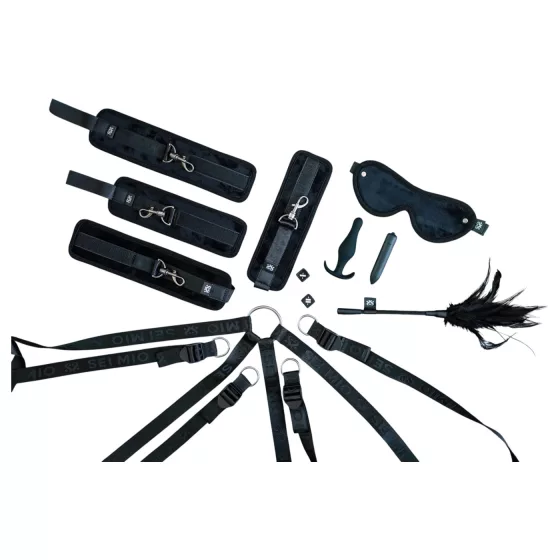 Sei Mio - Bed Restraint Bondage Set (Black)
