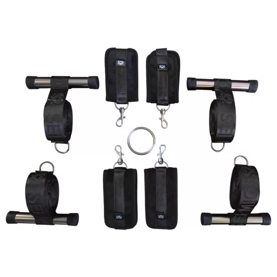 Sei Mio - Door-Mounted Bondage Cross (Black)