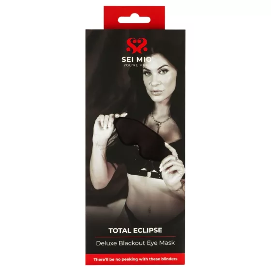 Sei Mio - Total Eclipse Eye Mask (Black)