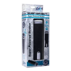   / Master-Bot - Soft Spiked Masturbator with Up-Down Motion (Black)