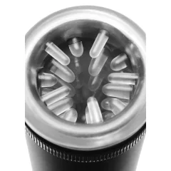   / Master-Bot - Soft Spiked Masturbator with Up-Down Motion (Black)