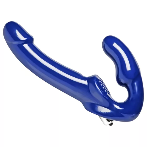 Revolver II - Strapless Strap-On Vibrator (Blue) 