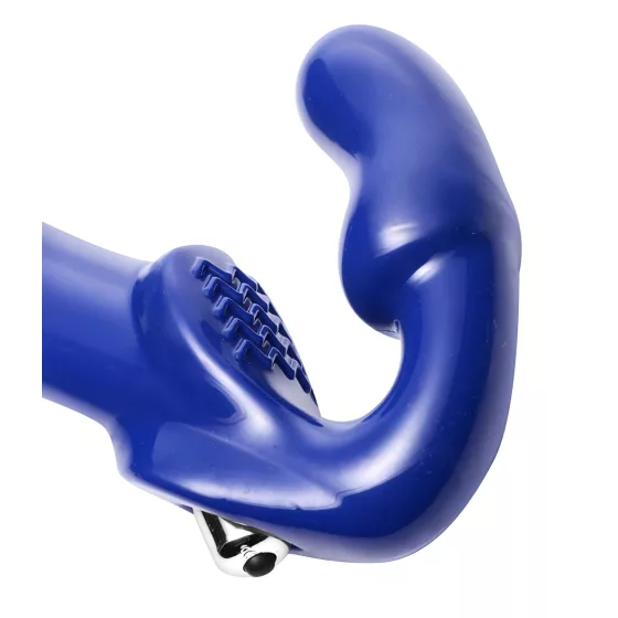 Revolver II - Strapless Strap-On Vibrator (Blue) 