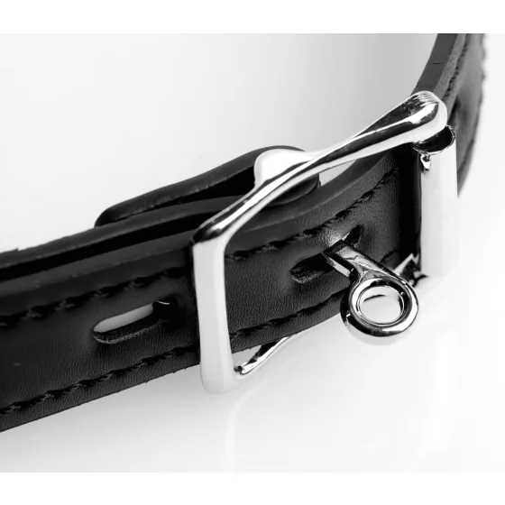 XR Brands - Strict - mouth spreader hook (black-silver)