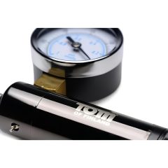 Tom Heavy Duty - Clear Metal-Handled Penis Pump