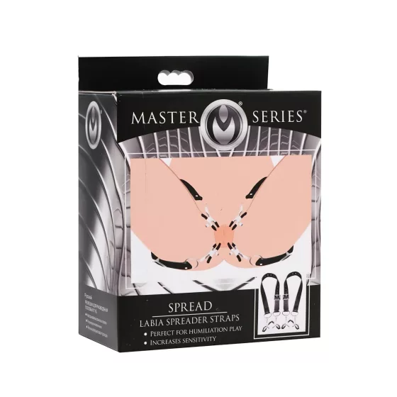 XR Brands - Black Labia Spreader Clips