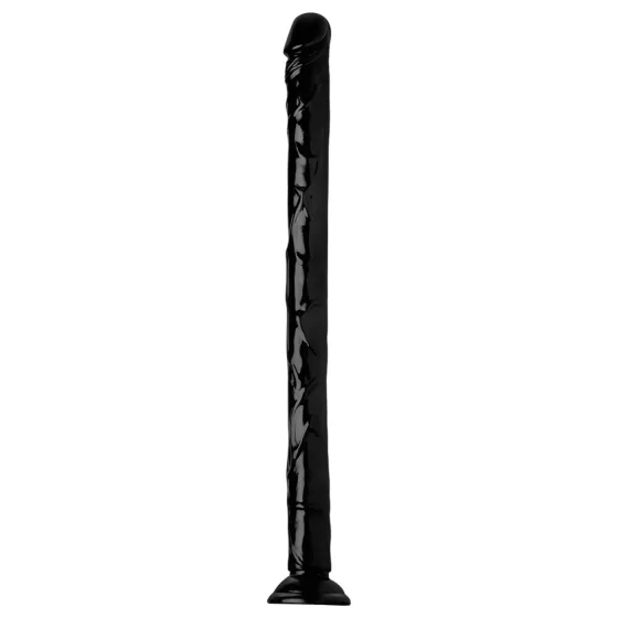Black Hosed Anal Snake 19 - Suction Cup Dildo""