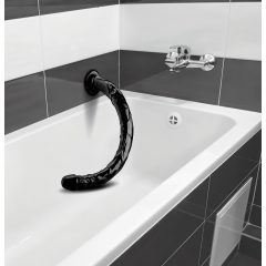 Black Hosed Anal Snake 19 - Suction Cup Dildo""