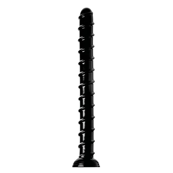 Spiral Sensation 18 - Black Anal Dildo