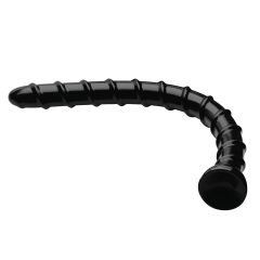 Spiral Sensation 18 - Black Anal Dildo