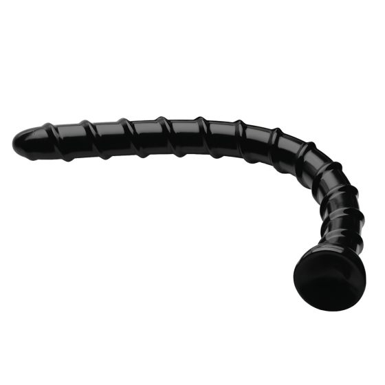 Spiral Sensation 18 - Black Anal Dildo