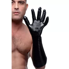 Pleasure Fist - Textured Glove (Black) 