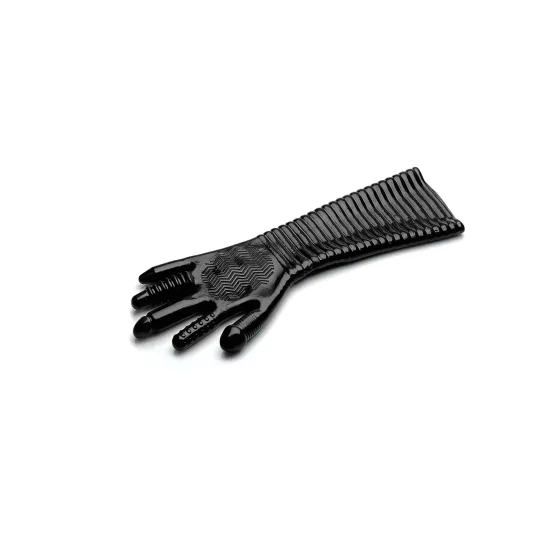 Pleasure Fist - Textured Glove (Black) 