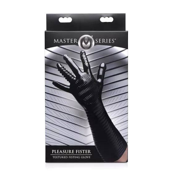 Pleasure Fist - Textured Glove (Black) 