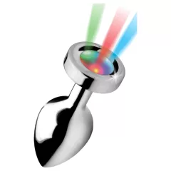 Booty Sparks - Illuminating Anal Plug - Medium (Silver)