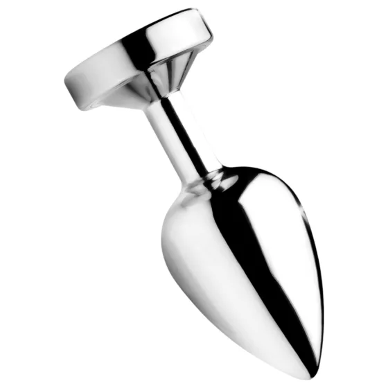 Booty Sparks - Illuminating Anal Plug - Large (Silver)