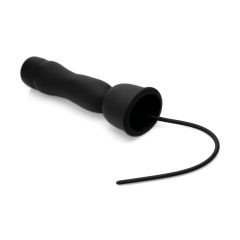 Trinity Vibes - 2-in-1 Dilator & Glans Vibrator (Black)