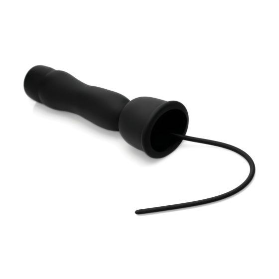 Trinity Vibes - 2-in-1 Dilator & Glans Vibrator (Black)