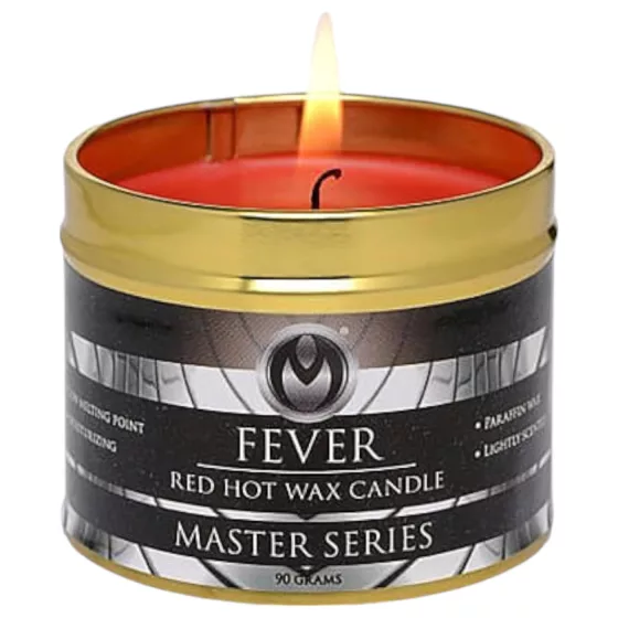 XR Brands - Fever - paraffin body candle (red, 120 g)