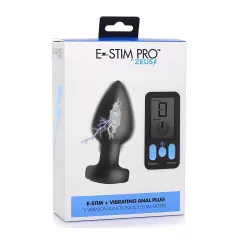 Zeus - Wireless E-Stim Anal Vibrator (Black)