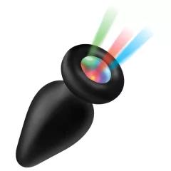 Booty Sparks - Black Silicone Light-Up Anal Plug