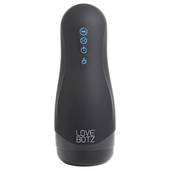 Lovebotz Auto Milker - Waterproof Suction & Vibration Masturbator (Black)