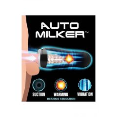   Lovebotz Auto Milker - cordless, waterproof suction masturbator (black)