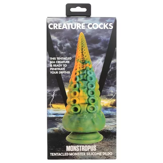 Creature Cocks Monstropus - dildo - 22cm (yellow)