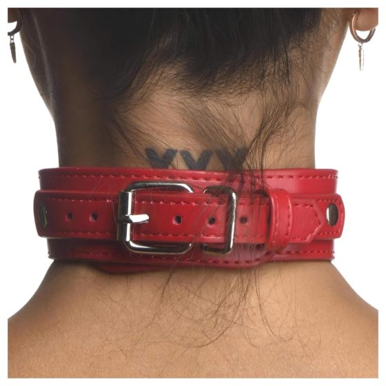 Strict - Halter Neck Body Harness (Red)