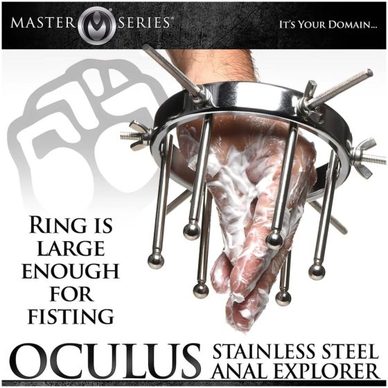 XR Brands Oculus - Stainless steel spreader (silver)