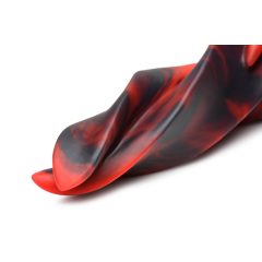  Creature Cocks Hell Kiss - Twisted Silicone Dildo - 19cm (red)