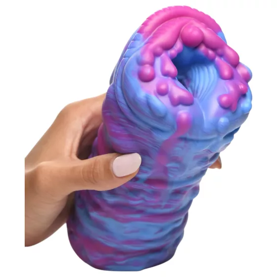 Creature Cocks Cyclone - silicone alien masturbator (purple-pink)