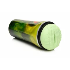   Creature Cocks Raptor - reptile masturbator in case (black‑green)