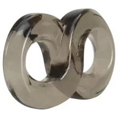 Stay Hard - Penis and Testicle Ring (Gray)