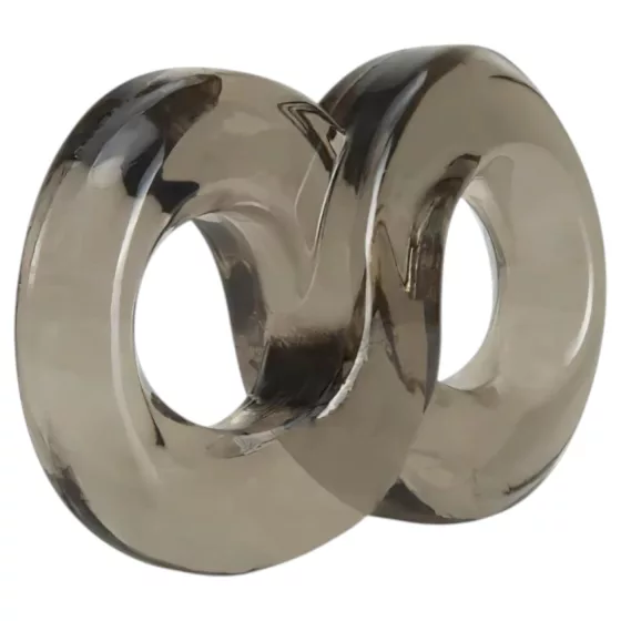 Stay Hard - Penis and Testicle Ring (Gray)