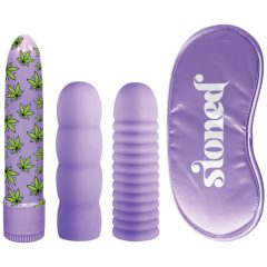 Stoner Bonga Bunga - 4-Piece Purple Vibrator Set