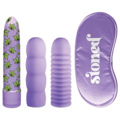 Stoner Bonga Bunga - 4-Piece Purple Vibrator Set