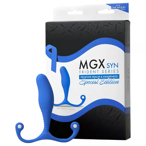 Aneros MGX Syn Trident - Prostate Dildo (Blue) 