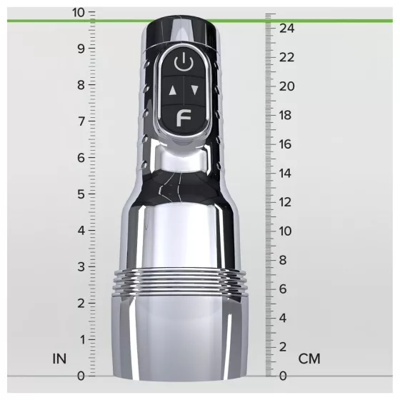 Fleshlight Quiver - vibrating and warming masturbator (vagina)