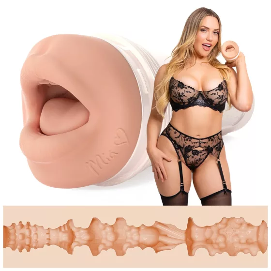 Fleshlight Mia Malkova - Realistic Mouth Stroker (Natural)